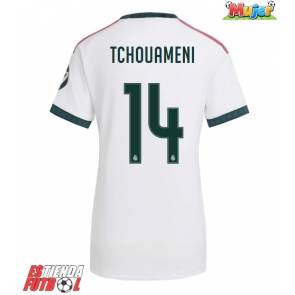 Real Madrid Aurelien Tchouameni #14 Primera Equipación Mujer 2026-27 Manga Corta